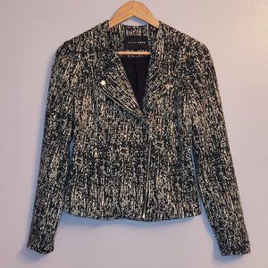 🍂 Alice Hope Zippered Asymmetrical Blazer